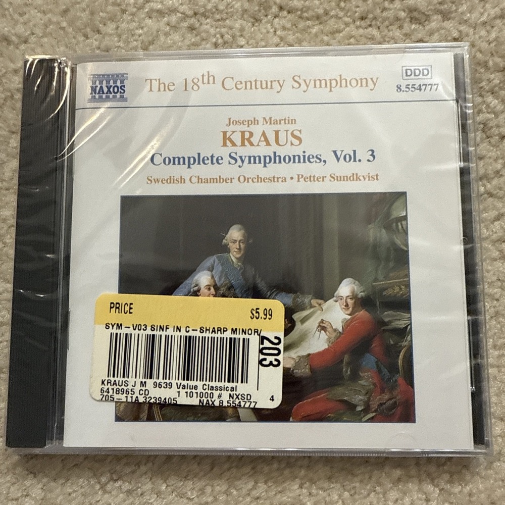 Swedish Chamber Orchestra - J. Kraus: The... - Swedish Chamber Orchestra CD X2VG